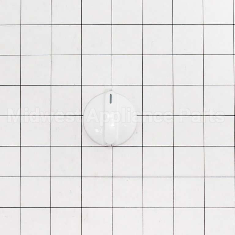 WH01X10313 GE Washing Machine Control Knob - White