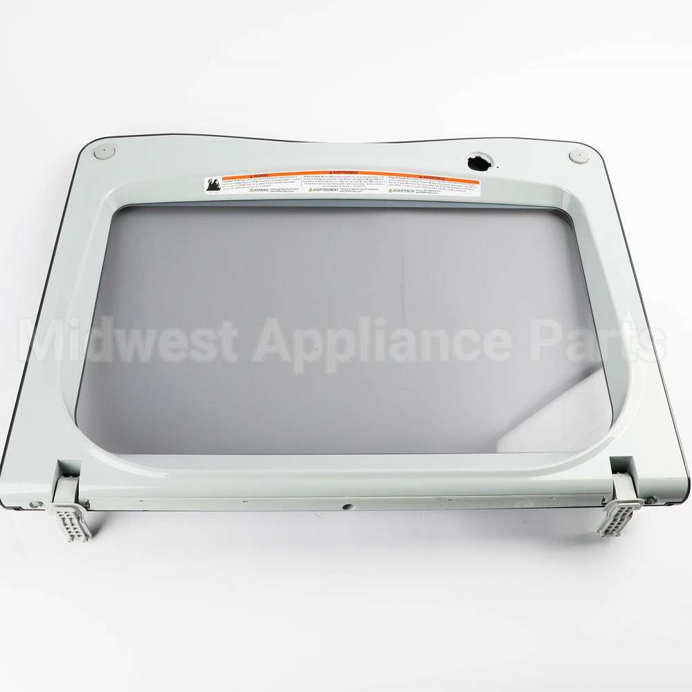 WH10X35298 GE Glass Frame Lid Tl Washer Diamond Gray
