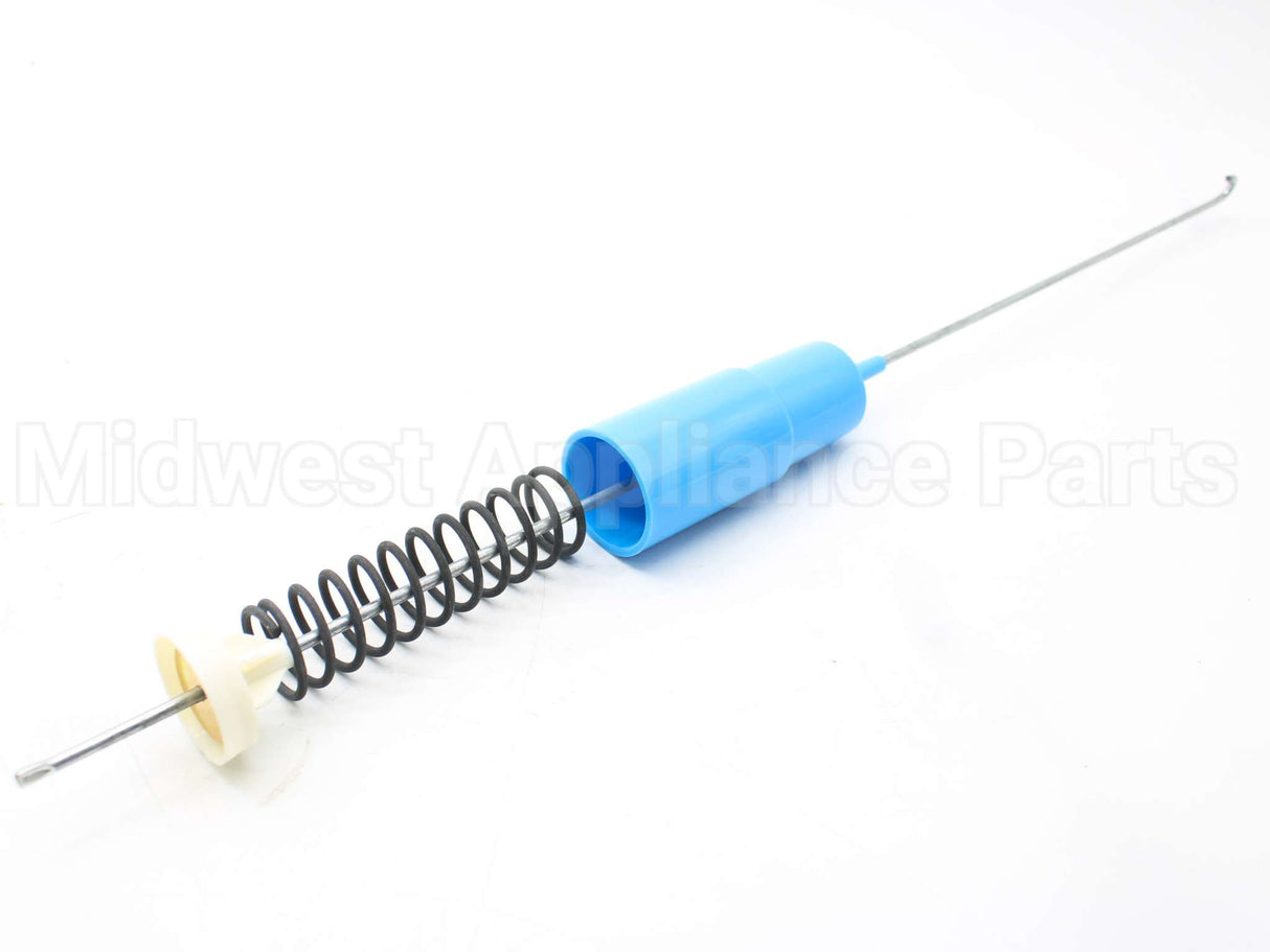 WH16X26909 GE Washing Machine Rod & Spring-Left-Blue