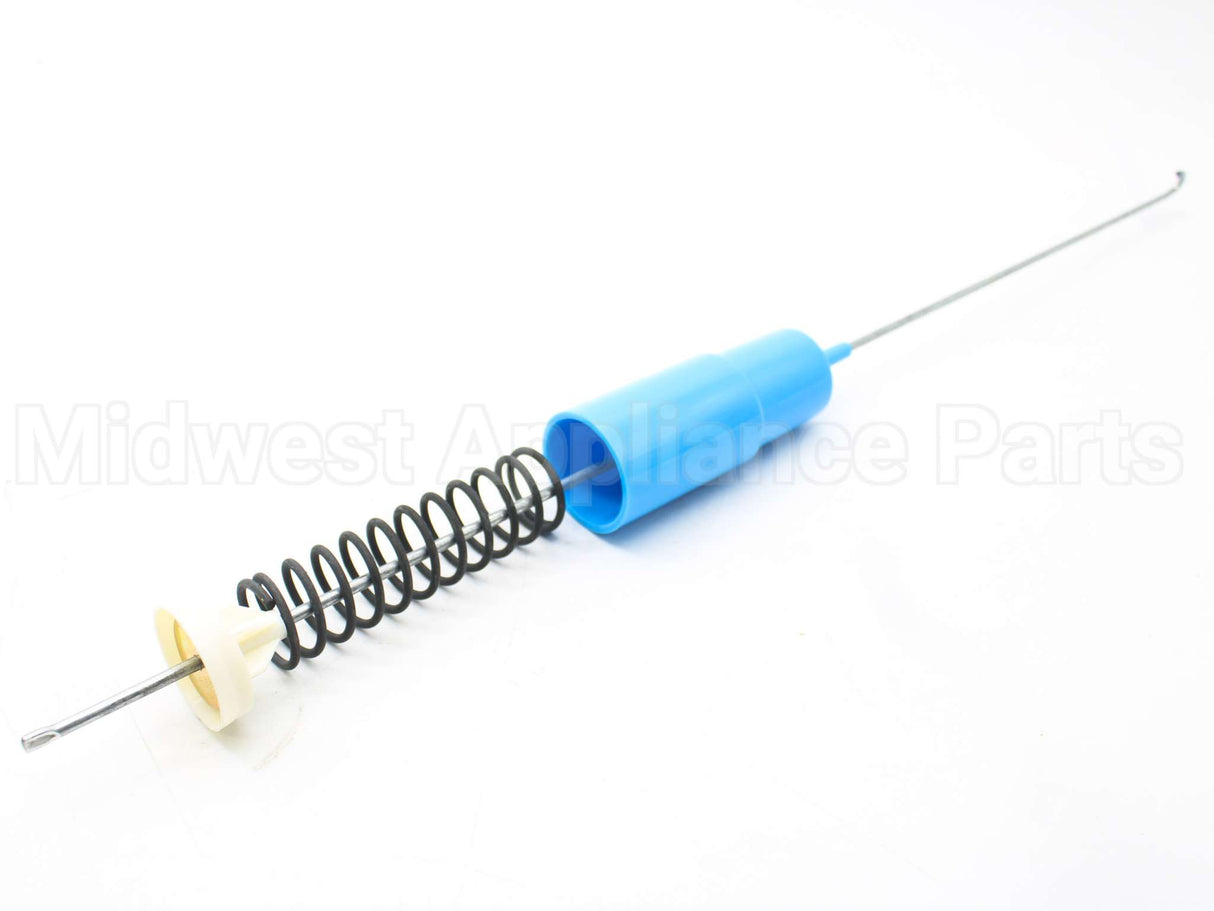 WH16X26909 GE Washing Machine Rod & Spring-Left-Blue