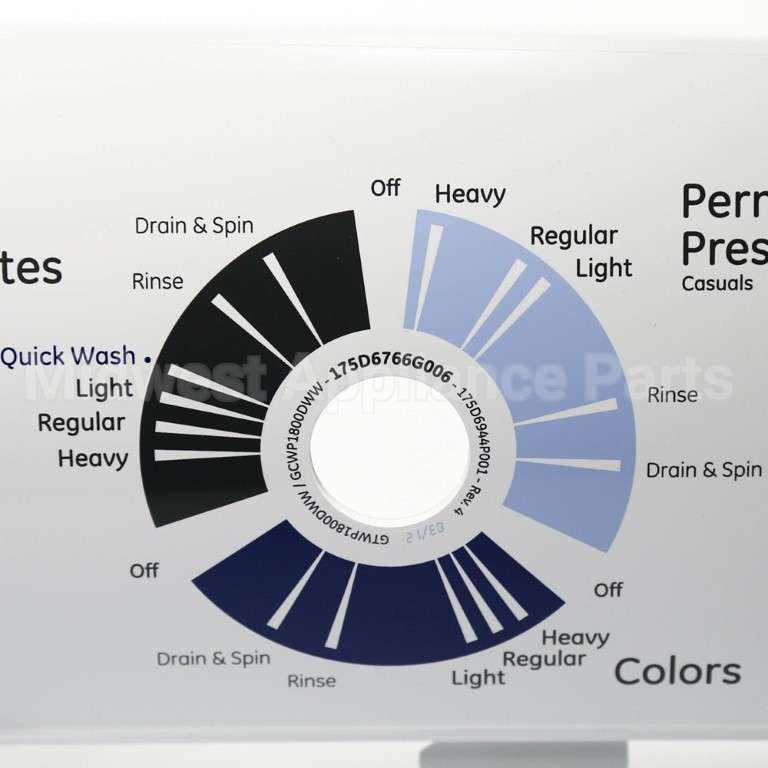 WH42X10901 GE Backsplash Asm