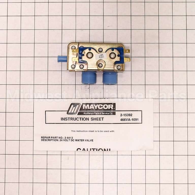 WP206413 Whirlpool Water Valv