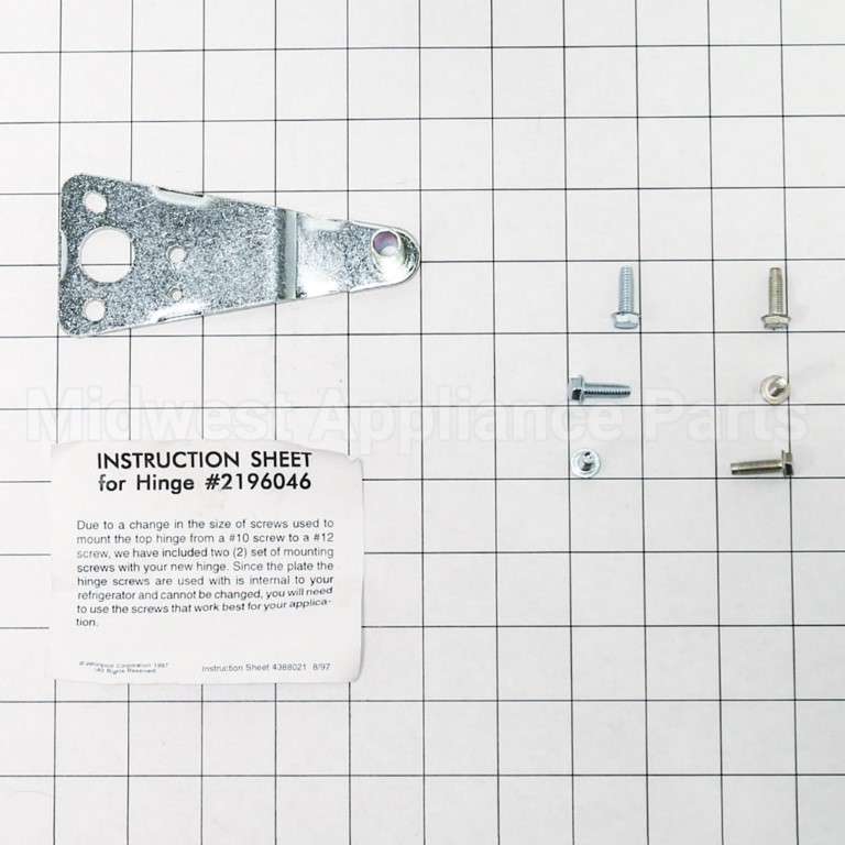 WP2196046 Whirlpool Hinge-Door