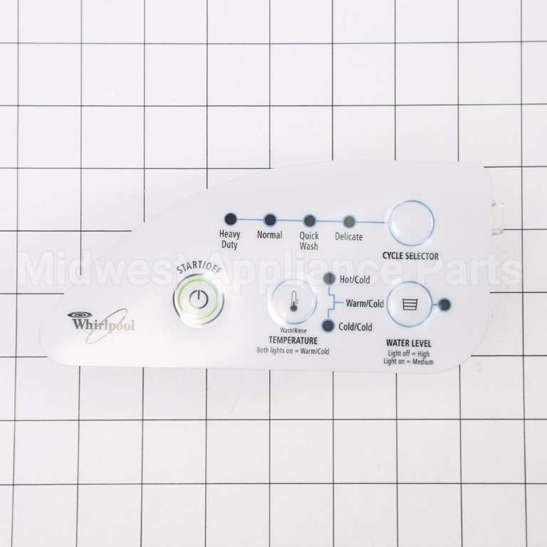 WP326033923 Whirlpool Overlay