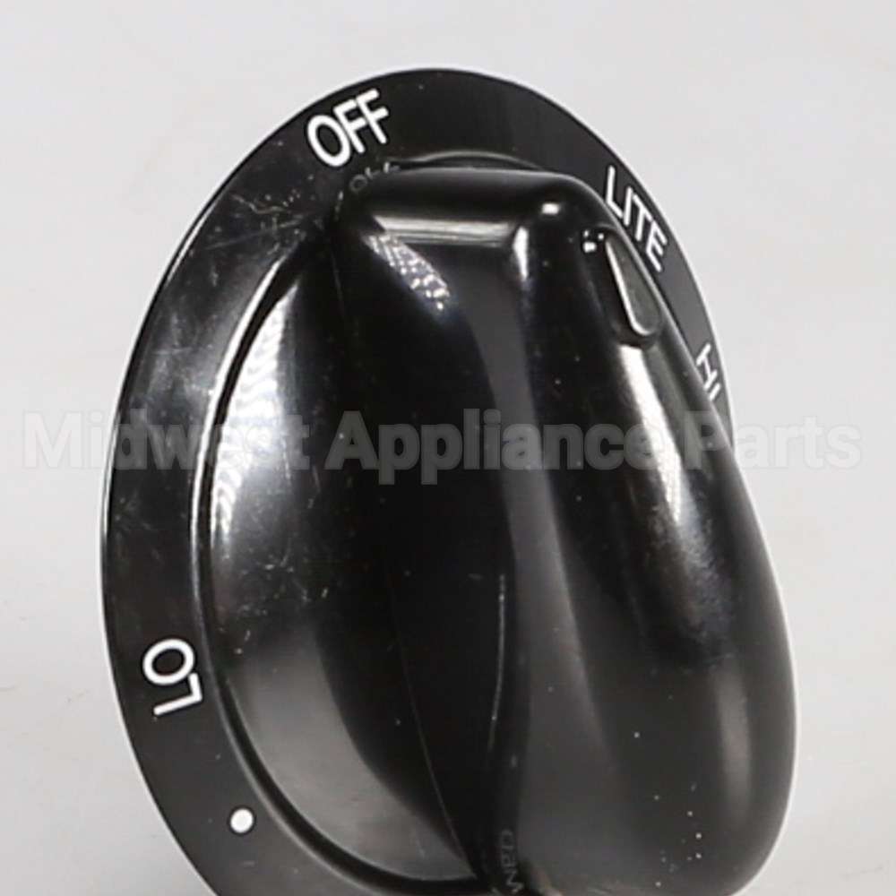 WP74009773 Whirlpool Knob Blk