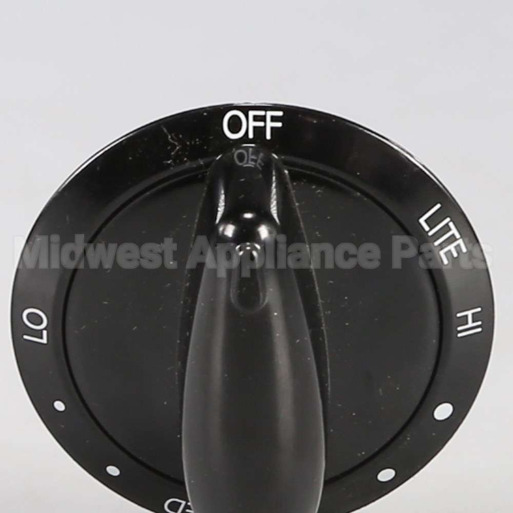 WP74009773 Whirlpool Knob Blk