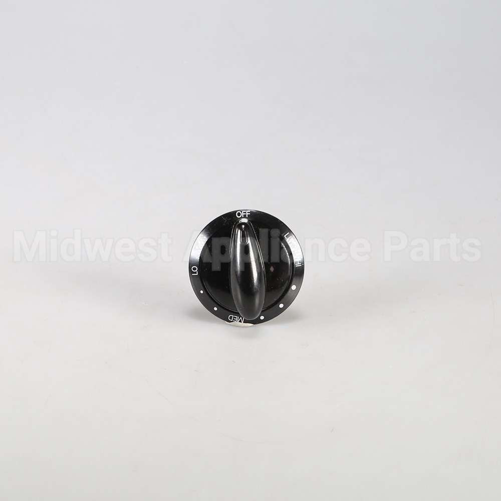 WP74009773 Whirlpool Knob Blk