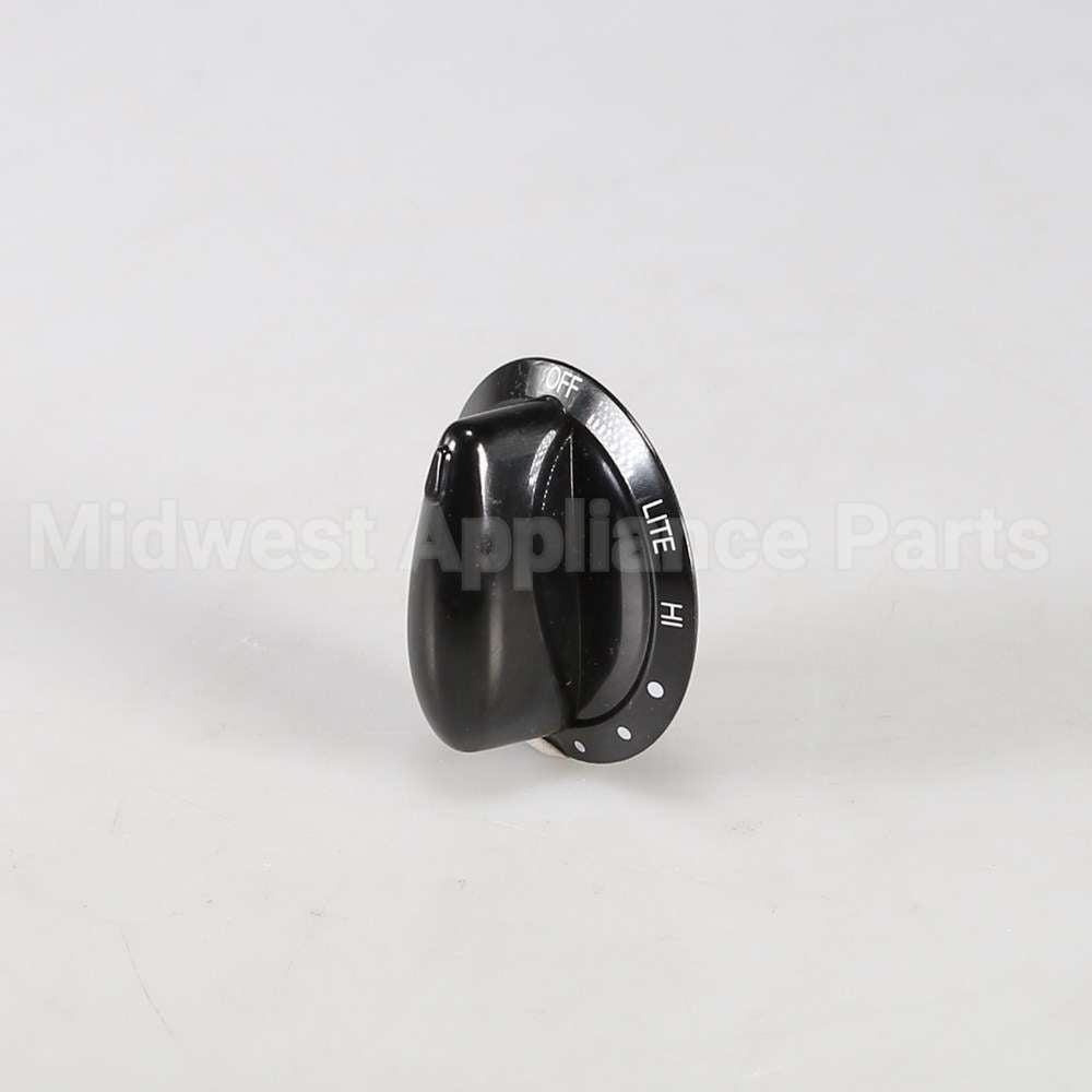 WP74009773 Whirlpool Knob Blk