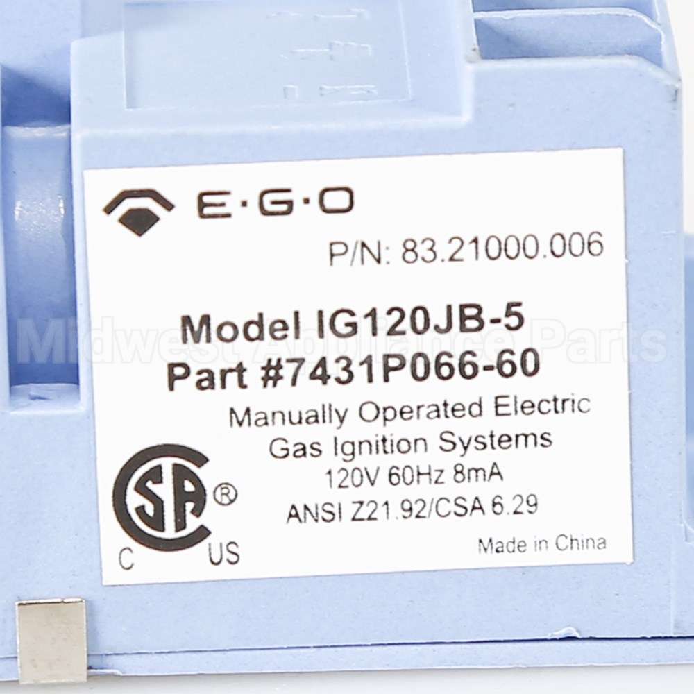 WP7431P066-60 Whirlpool Module-Spk