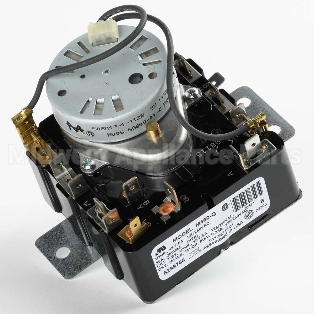 WP8299766 Whirlpool Timer