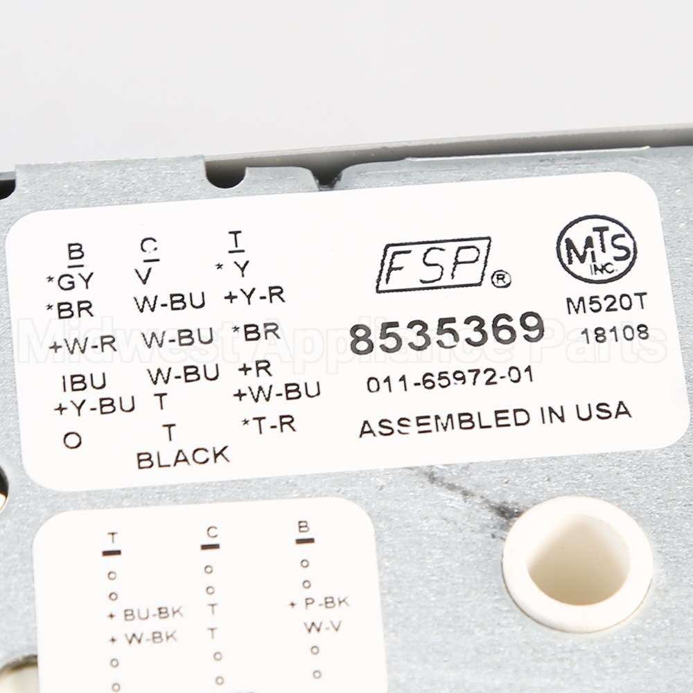 WP8535369 Whirlpool Timer