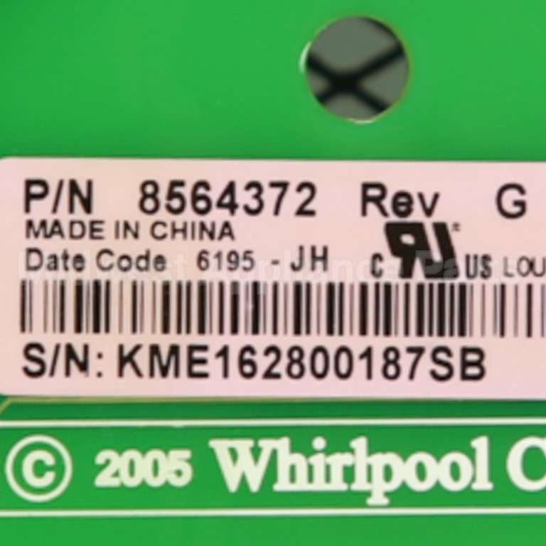 WP8564372 Whirlpool $35.00/Core