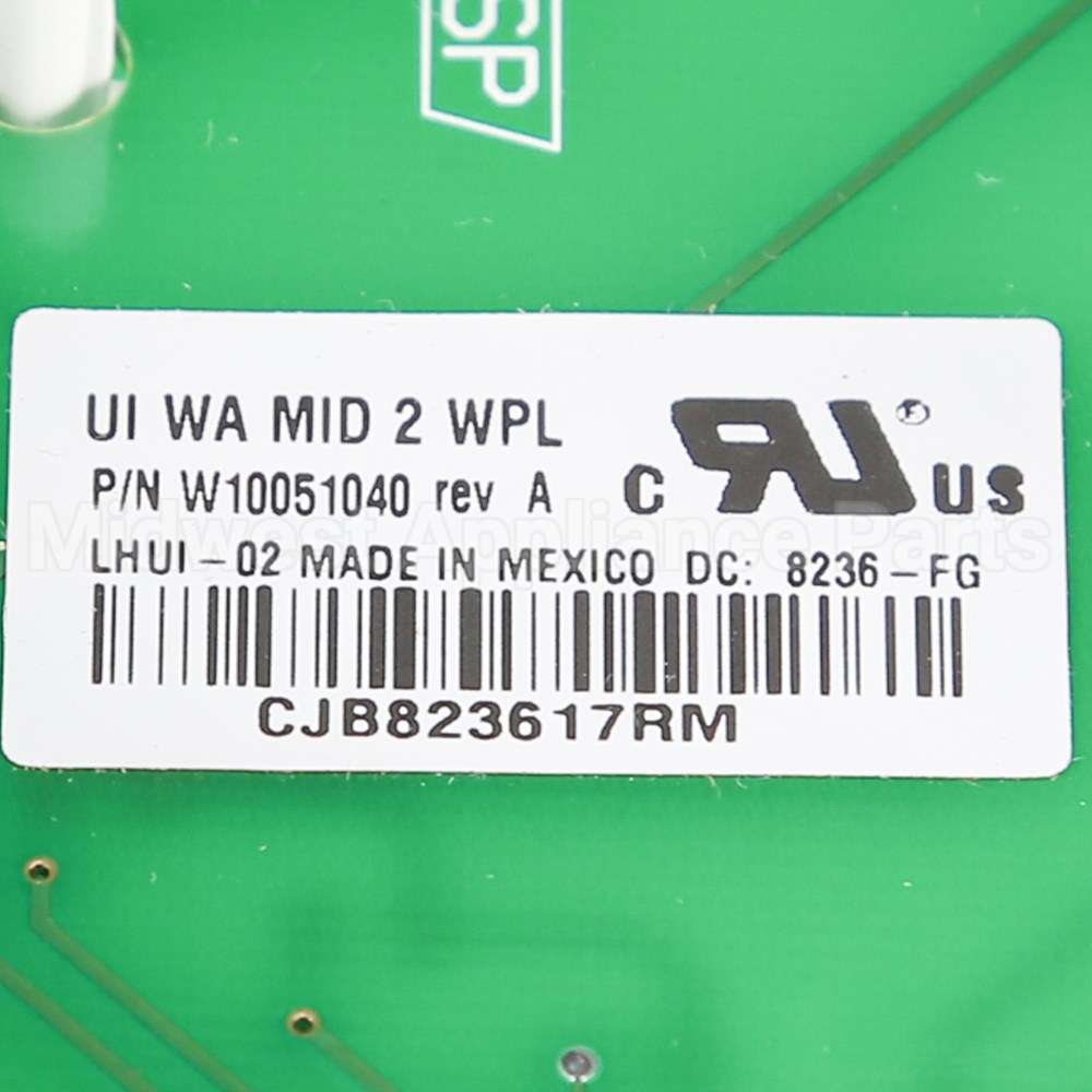 WP8571919 Whirlpool Cntrl-Elec