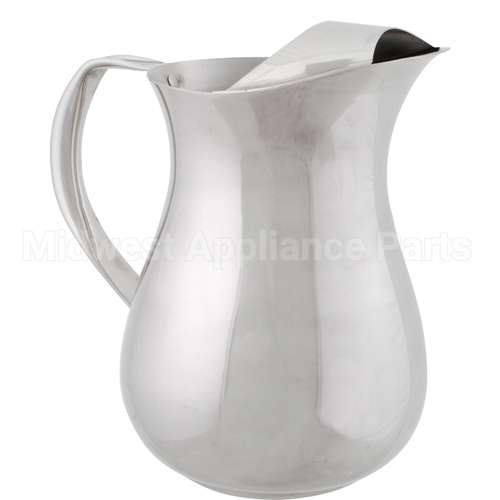 WPS2 Compatible Service Ideas Pitcher, S/S Wtr, 2 Liter