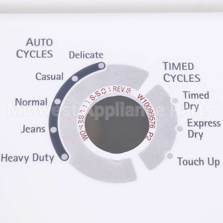 WPW10099610 Whirlpool Panel-Cntl
