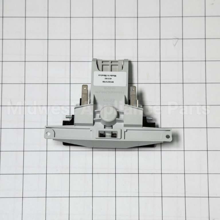WPW10130695 Whirlpool Dishwasher Black Door Latch Assembly