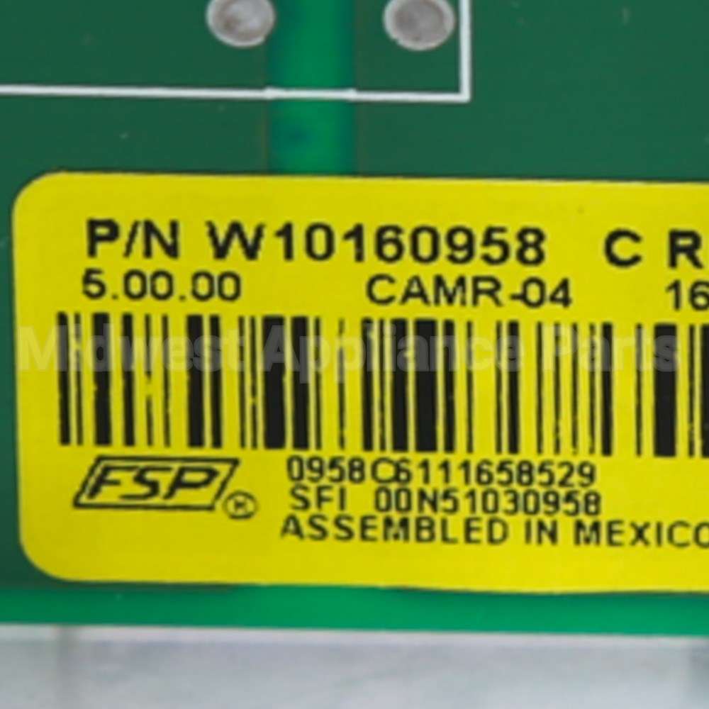 WPW10160958 Whirlpool Cntrl-Elec