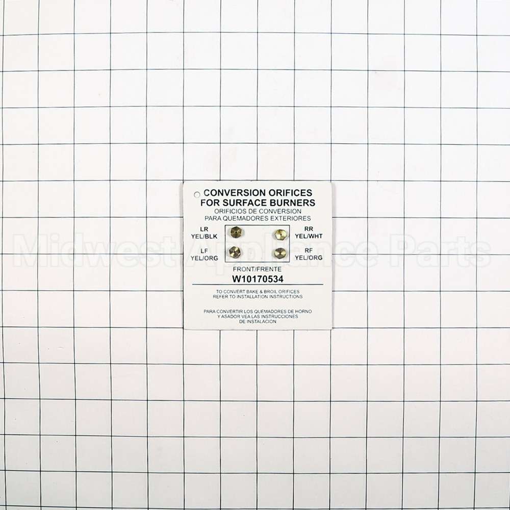 WPW10170534 Whirlpool Spud-Orfce