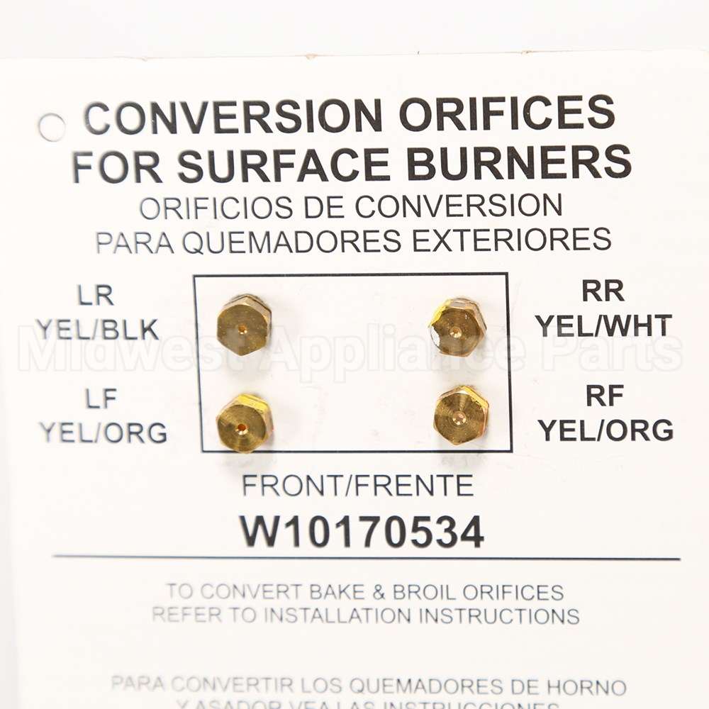 WPW10170534 Whirlpool Spud-Orfce