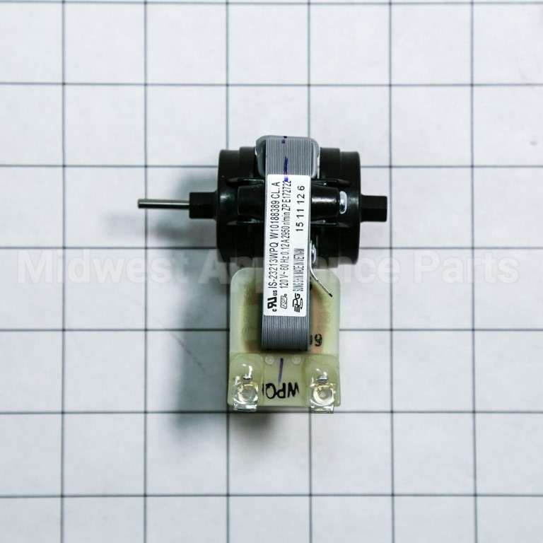 WPW10188389 Whirlpool Fan Motor S.s. 120V Vietnam (Cov.plast)