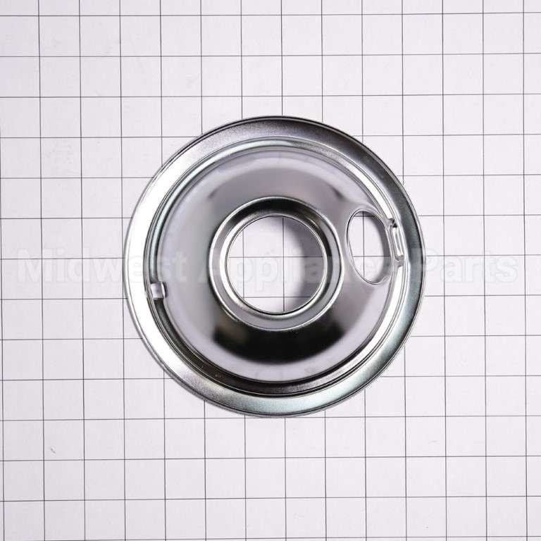 WPW10196406 Stove Oven Range 6 Inch Burner Drip Bowl / Drip Pan