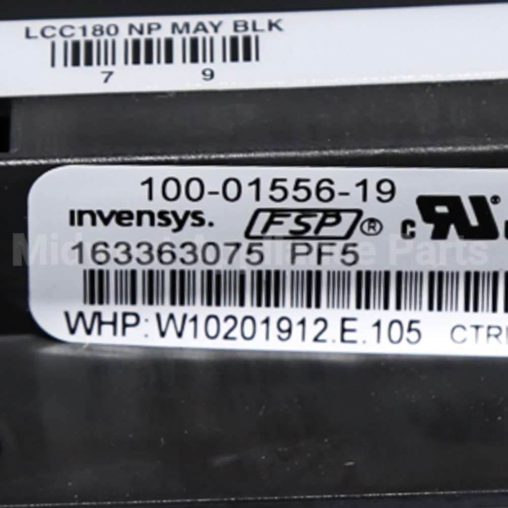 WPW10201912 Whirlpool Cntrl-Elec