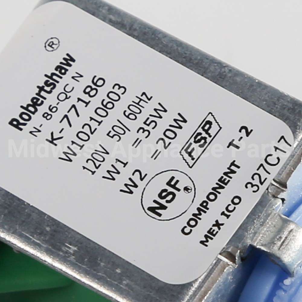 WPW10210603 Whirlpool Valve-Inlt