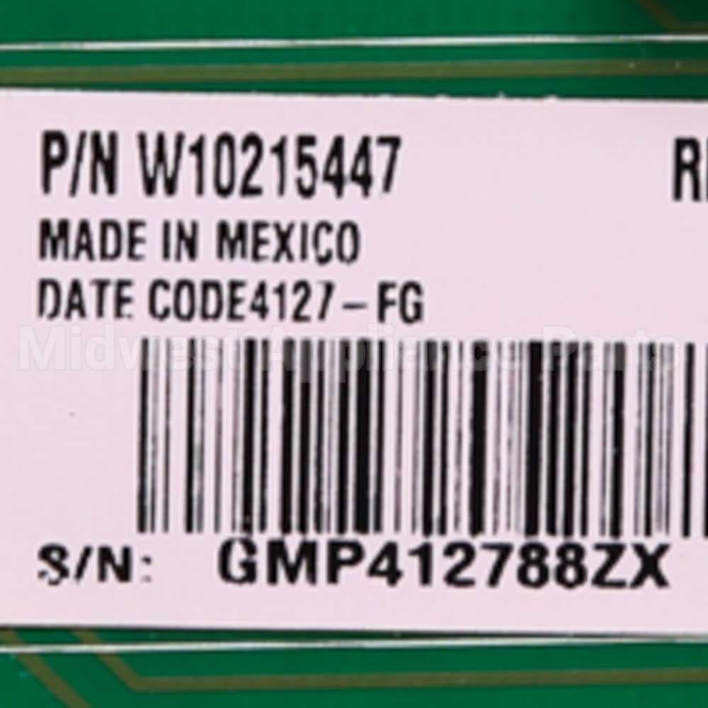 WPW10212764 Whirlpool Cntrl-Elec