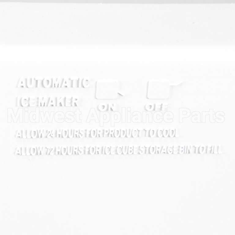 WPW10289690 Whirlpool Cover-Frnt