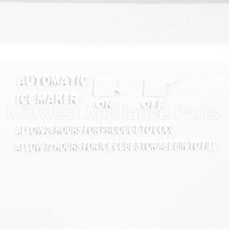 WPW10289690 Whirlpool Cover-Frnt