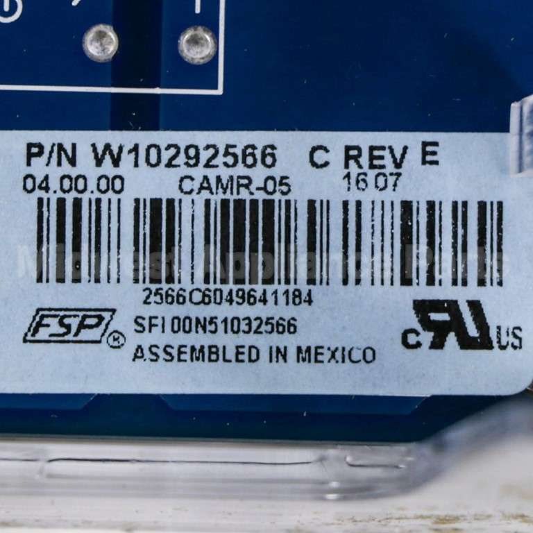 WPW10292566 Whirlpool Cntrl-Elec