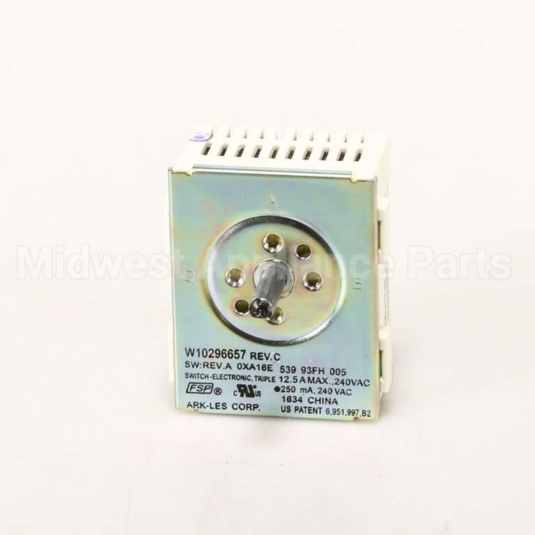 WPW10296657 Whirlpool Switch-Inf