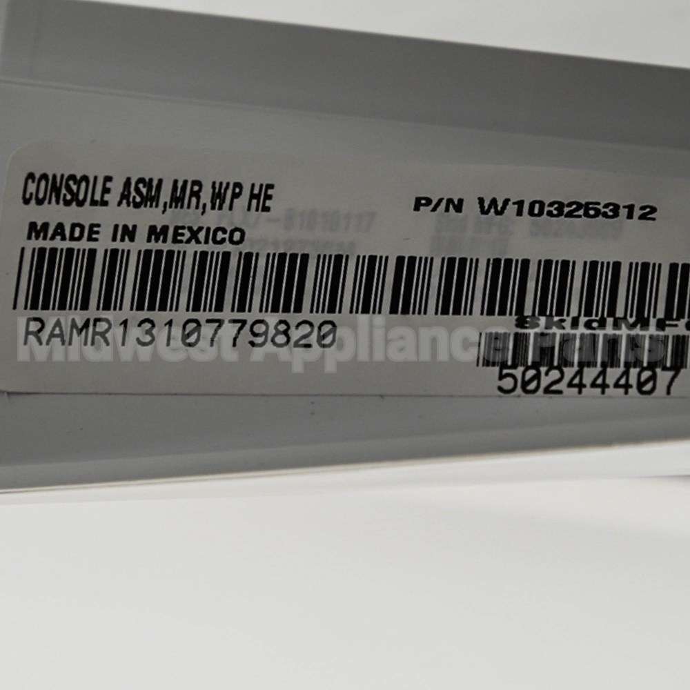 WPW10325312 Whirlpool Console