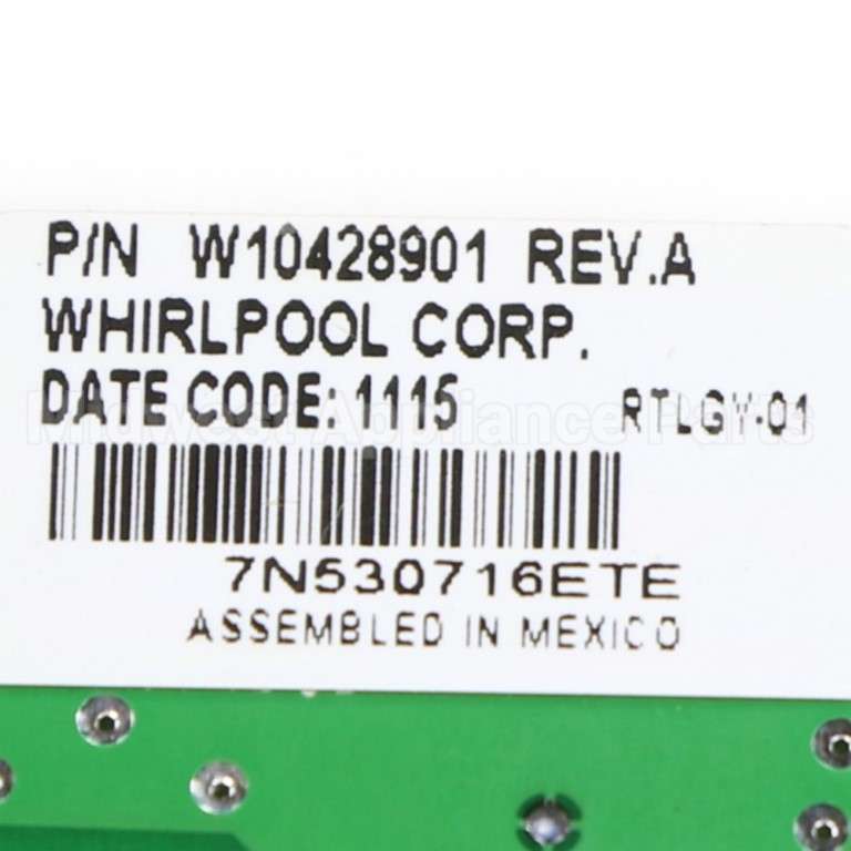 WPW10428901 Whirlpool Cntrl-Elec