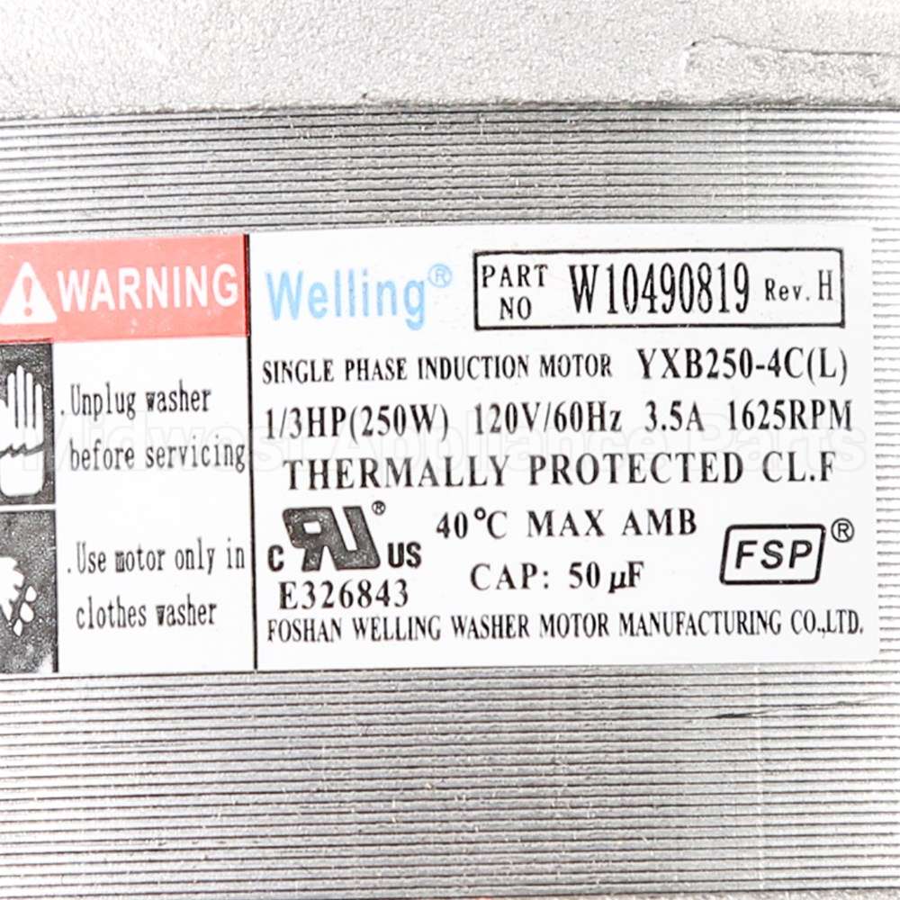 WPW10490819 Whirlpool Motor-Drve