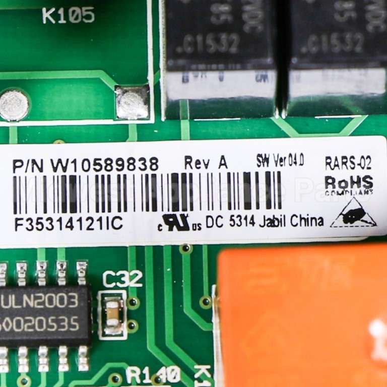 WPW10589838 Whirlpool Cntrl-Elec