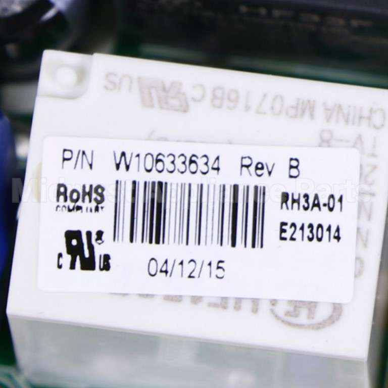 WPW10643378 Whirlpool Cntrl-Elec