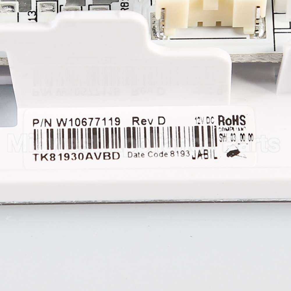 WPW10677119 Whirlpool Cntrl-Elec