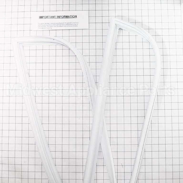 WR24X10077 GE Refrigerator Fresh Food Door Gasket