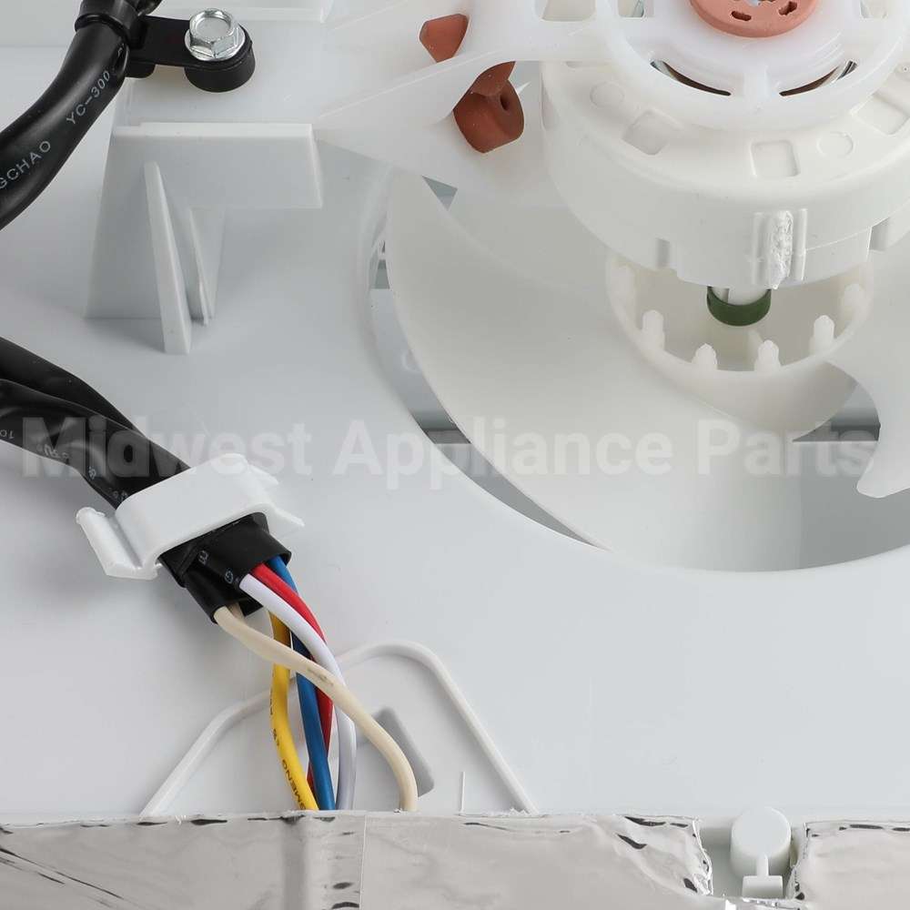 WR49X40247 GE Evaporator Cover & Fan