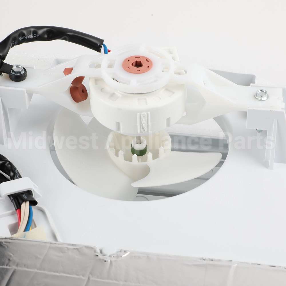 WR49X40249 GE Evaporator Cover & Fan