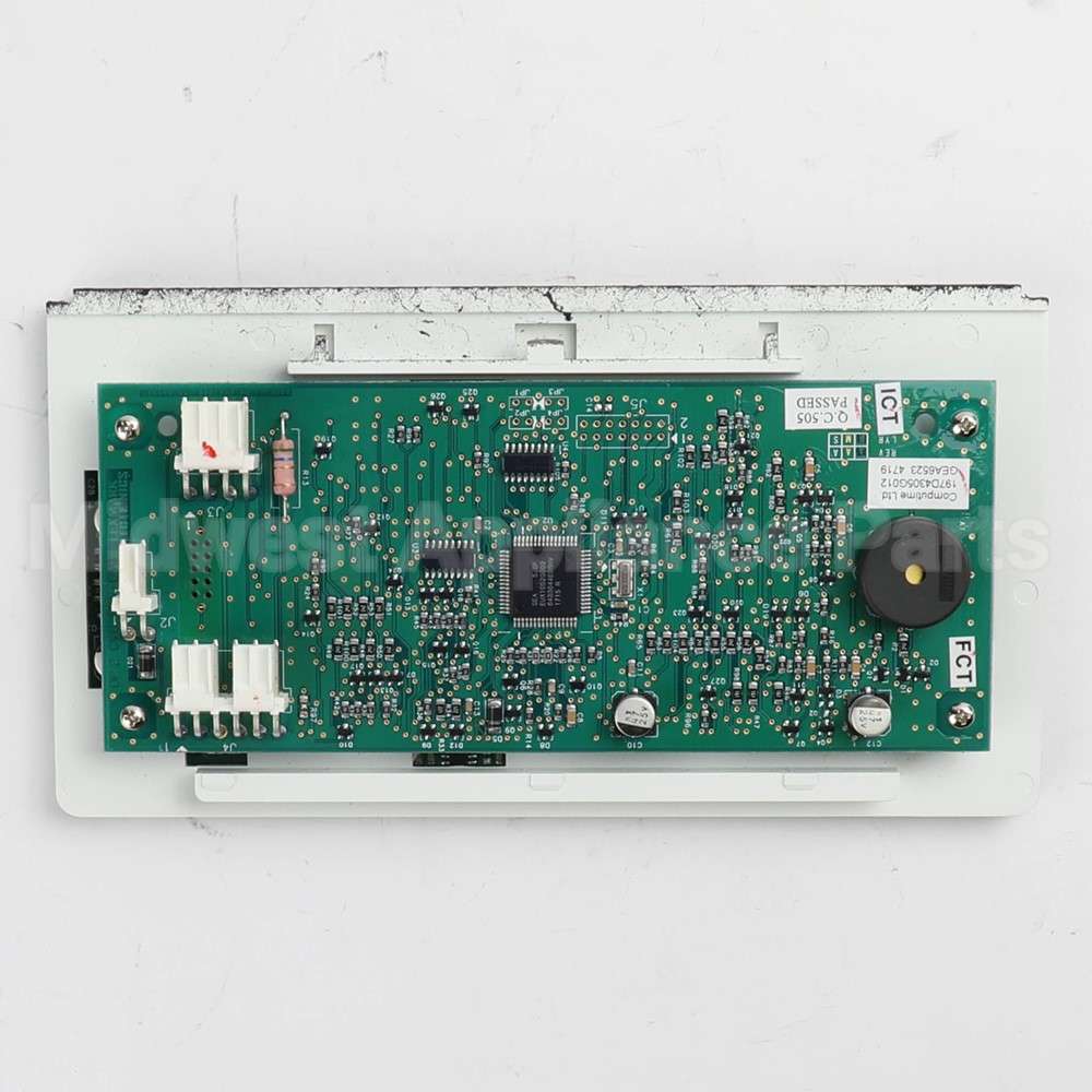 WR55X23461 GE Glass Touch Disp Asm Blk