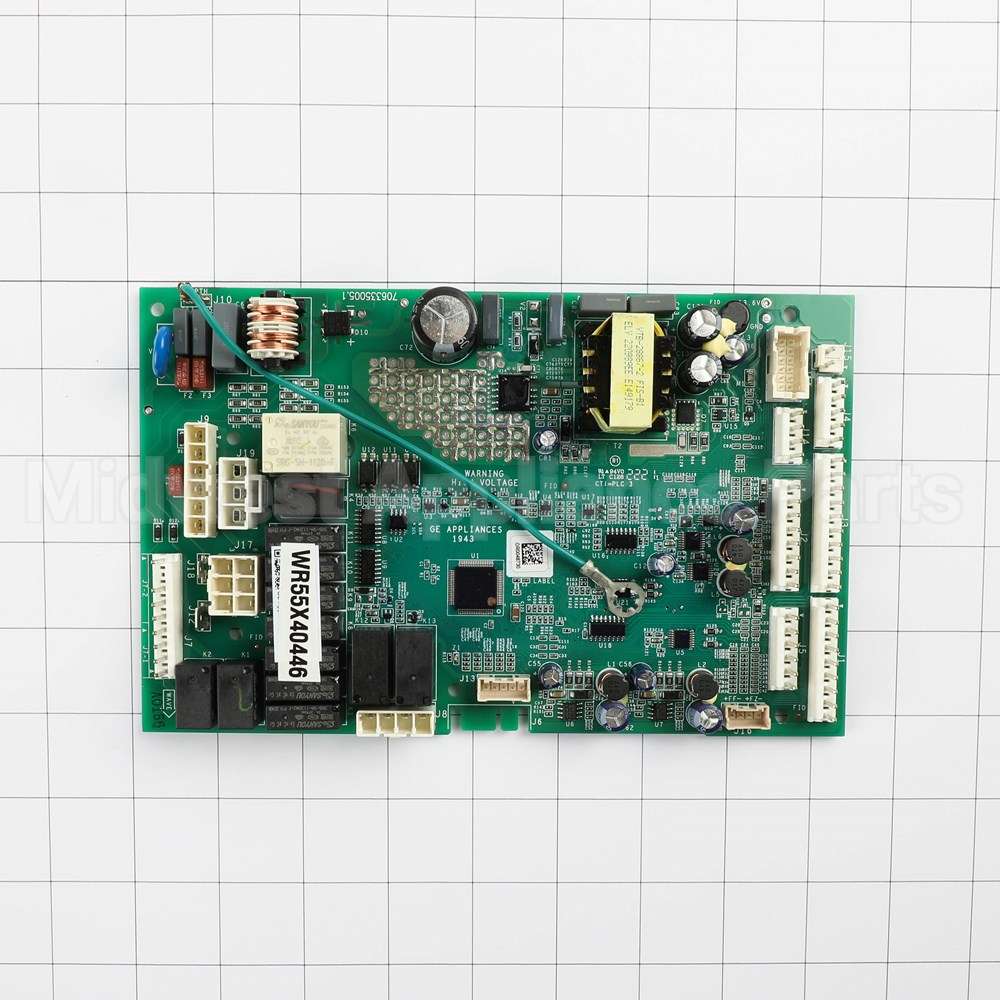 WR55X40446 GE Board T Main Sxs Vs