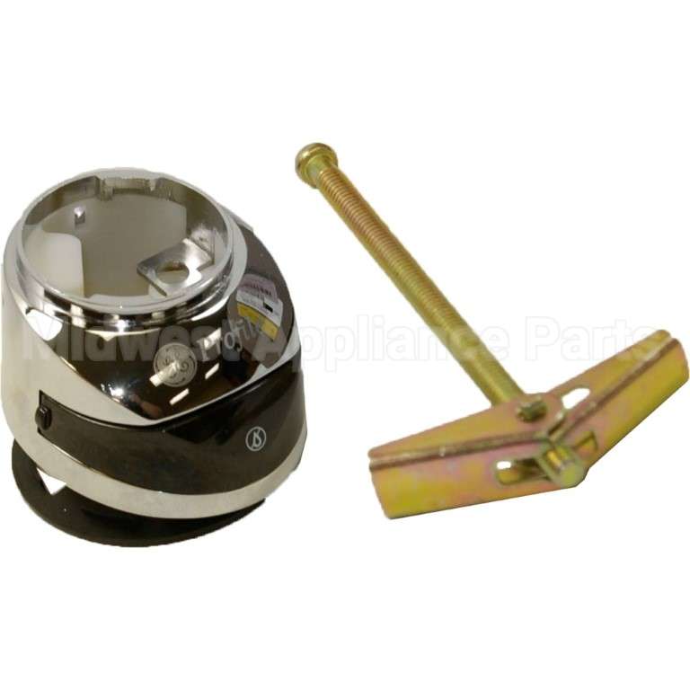 WS10X10045 GE Faucet Base Chrome
