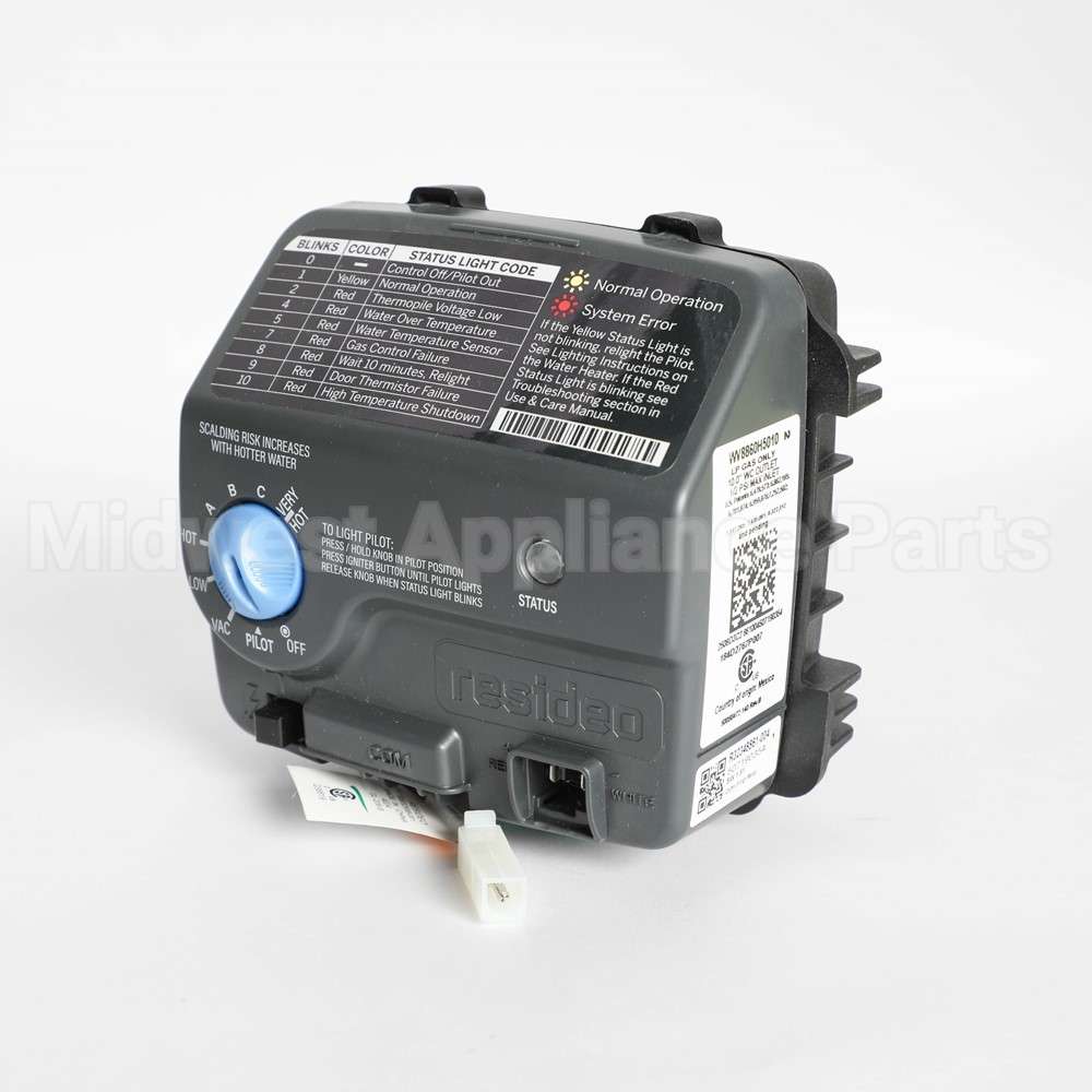 WS21X24922 GE Gas Control Valve Atm Lp Thermistor