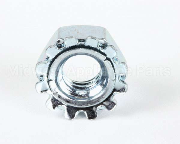 WSH248 Bki Washered Locknut, 1/4-20 Zinc