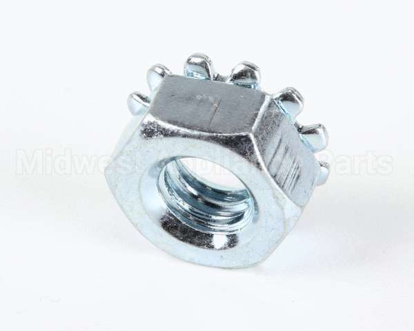 WSH248 Bki Washered Locknut, 1/4-20 Zinc