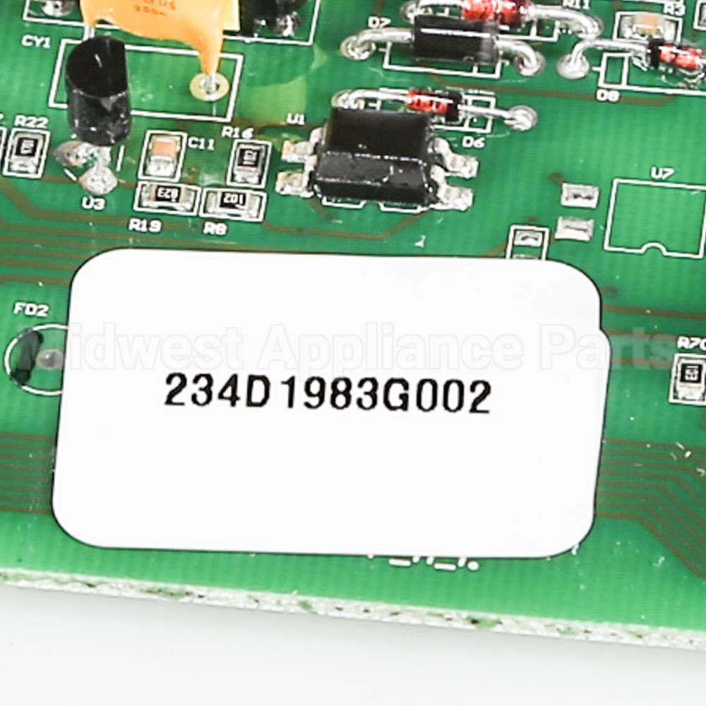 WW01F01934 Fisher Paykel Control Board