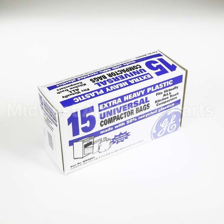 WX60X1 GE Universal Compactor Bags - 15 Count