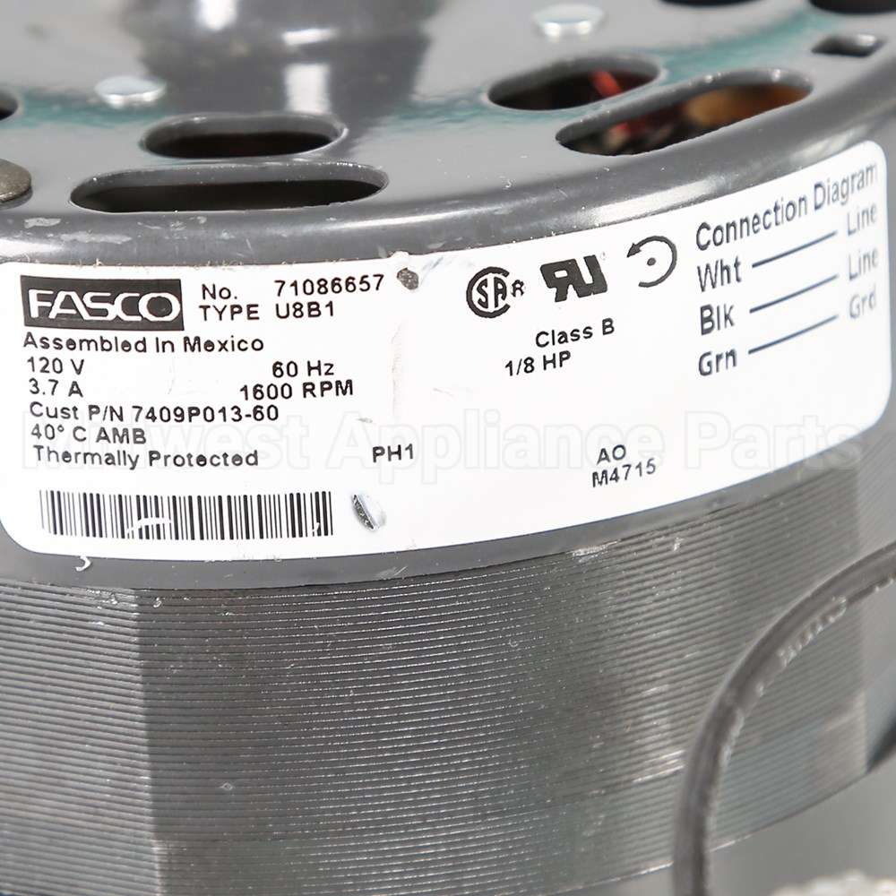 Y706132 Whirlpool Motor Downdraft